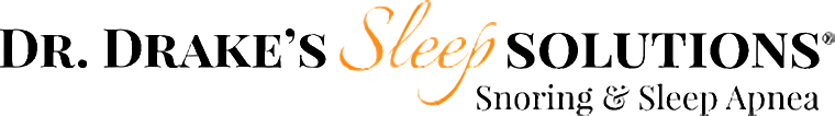 Dr. Drake's Sleep Solution logo horizontal with transparent background